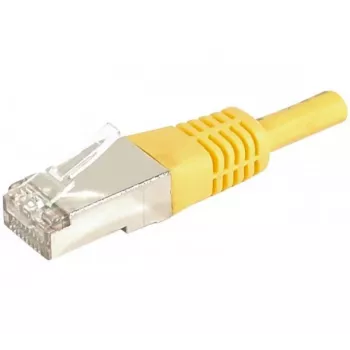 EXERTIS CONNECT kabel krosowy Cat.6a F/UTP, żółty, 5m, 10 Gbps 859567