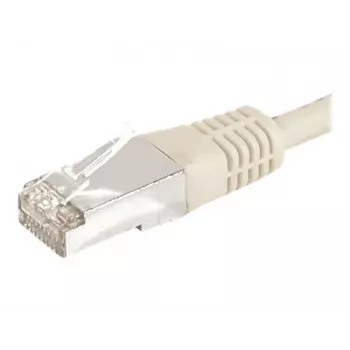 Kabel krosowy EXERTIS CONNECT CAT.6a F/UTP, szary, 7,5 m, 10 Gbps, Slim Boot 859508