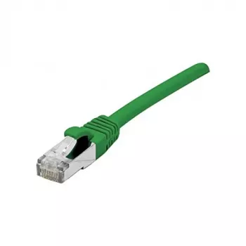 EXERTIS CONNECT kabel krosowy Cat 6A S/FTP, 0,5 m, zielony, Slim Snagless 858435