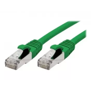 EXERTIS CONNECT kabel krosowy Cat 6A S/FTP, 3,0 m, zielony, smukły bez zaczepów