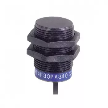 TMSS GERMANY Indukcyjny czujnik zbliżeniowy XS4P30PA340, M30, PNP NO, zasięg 10mm, 12-24VDC, kabel 2m