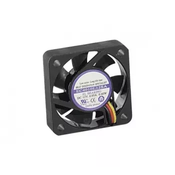 Exertis Connect wentylator obudowy 40 mm - łożysko ślizgowe o długiej żywotności, 3-pin, 2500 RPM, 19 dBA, czarny 910181