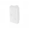 Exertis Connect Dexlan pusty moduł modularny 45 x 22,5 mm na 2 x RJ45 Keystone do montażu podtynkowego RAL 9003 biel sygnałowa 911731