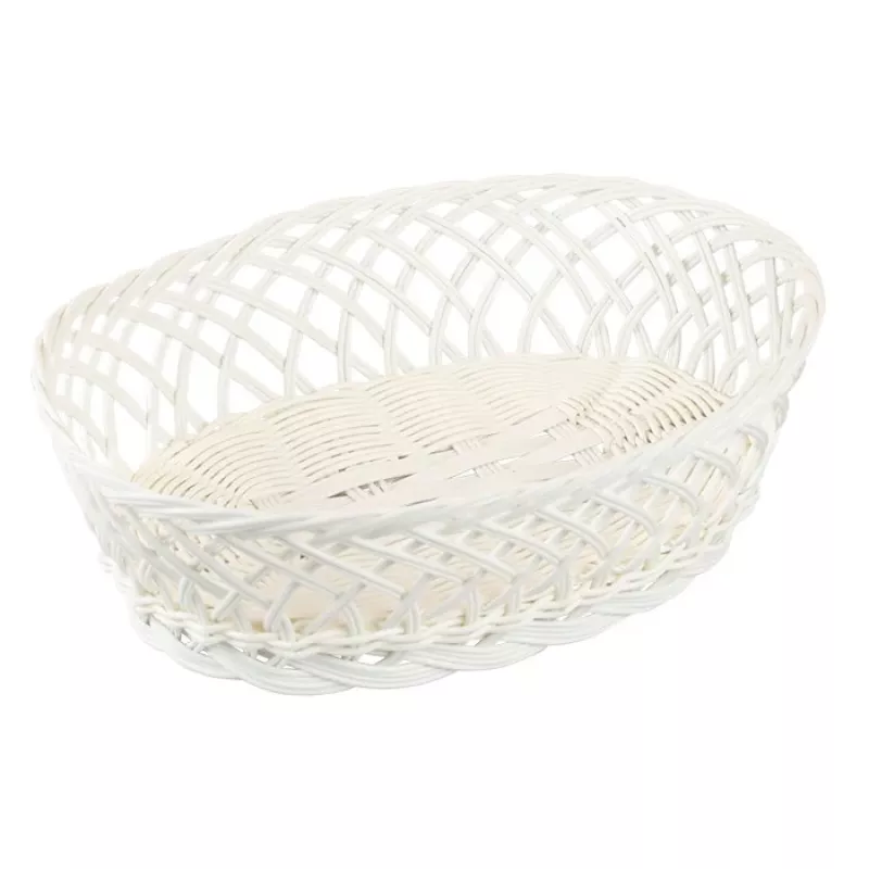 KESPER Prostokątny Kosz do Przechowywania Biały 31x23,5x8,5 cm