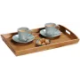Taca do serwowania KESPER z drewna akacjowego 48x31x5,5 cm, prostokątna, olejowana naturalnie