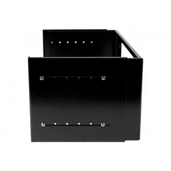 Uchwyt ścienny do szafy rack Exertis Connect 4U z regulowaną głębokością, 19 inch, czarny, głębokość 250-400mm, obciążenie 20kg 907716