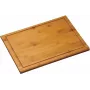 Kesper Deska do krojenia z bambusa 44x32x1,6 cm z rowkiem na sok