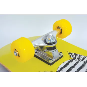 SCHILDKROT Deskorolka Kicker 78,70 cm (31 cali) Green Dog Deck 790 x 200 mm, 9-warstwowy klon, wklęsła - 1 sztuka (510604)
