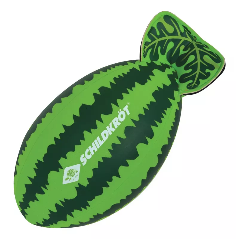 SCHILDKROT Splash Ball Watermelon piłka wodna, zielona, 250 mm średnicy, chropowata powierzchnia, 1 sztuka (970292)