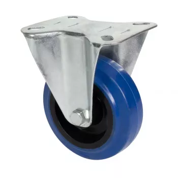Wagner design yourself Kółko stałe RO 8700, 75 mm, bieżnia niebiesko-szara, nośność 50 kg, mocowanie na płytkę górną 4870001