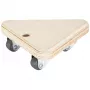 Wagner design yourself wózek transportowy MM 1313 brzozowy 140 x 140 x 43 mm, nośność 100 kg, 4 kółka skrętne 20131301