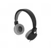 EXERTIS CONNECT Campus BE COLOR Stereofoniczne słuchawki z wtykiem jack 3,5 mm, czarno-szare (059963)