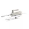 GRAEF EK508EU Nóż elektryczny 180 W, ostrza ze stali nierdzewnej, 2 ostrza ząbkowane, ergonomiczny uchwyt, drewniany stojak, wyłącznik bezpieczeństwa, kabel 1,2 m, biały