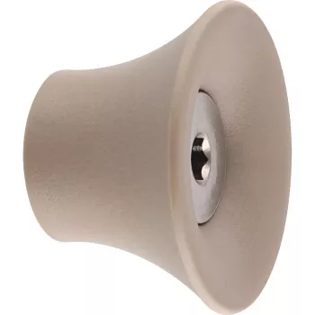 Wagner design yourself TULIP Wieszak na płaszcze, Taupe, 1 Haczyk, Odlew cynkowy, Montowany na ścianie, Obciążenie 10 kg 17032121