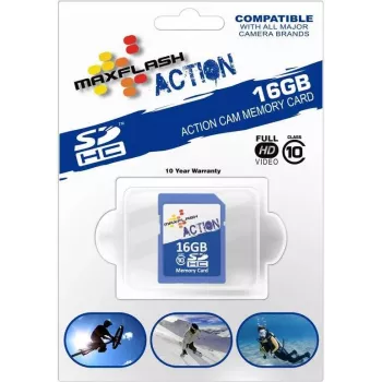 Karta pamięci MEMORYSOLUTION MAXFLASH 8GB Action SDHC Class 10, Retail SD8GHCCL10M-R