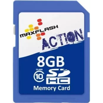 Karta pamięci MEMORYSOLUTION MAXFLASH 8GB Action SDHC Class 10, Retail SD8GHCCL10M-R