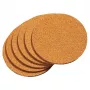 Zestaw podkładek z naturalnego korka KESPER, 6 kwadratowych odpornych na ciepło łapek, 100x100x5 mm, ekologiczny