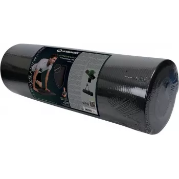 Mata fitness SCHILDKROT 15 mm czarna antypoślizgowa NBR 183x61 cm z paskiem do noszenia 960160