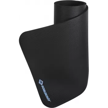 Mata fitness SCHILDKROT 15 mm czarna antypoślizgowa NBR 183x61 cm z paskiem do noszenia 960160