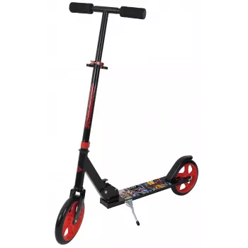 SCHILDKROT City Scooter Road Catcher Graffiti aluminiowa platforma 200 mm kółka PU składana 3-stopniowa regulacja wysokości 510203