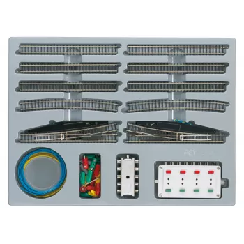 Märklin 08191 Z Zestaw rozszerzający E z elektrycznymi rozjazdami