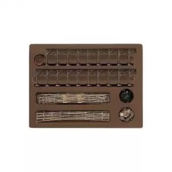 Märklin 08198 Zestaw sieci trakcyjnej dla skali Z (1:220), 53 elementy
