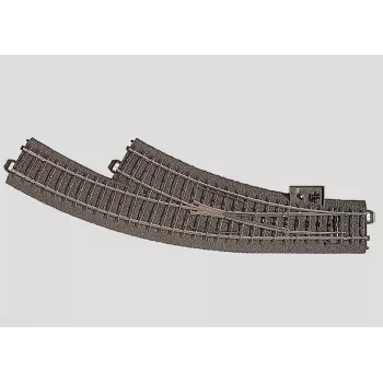 Märklin 24672 HO C-Track tor łukowy R2 30° (12 szt. na okrąg)