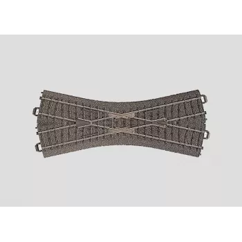 Märklin C-Track rozjazd prawy 24640 (H0, ręczny, R2 360 mm)