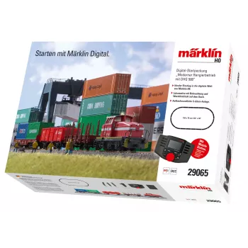 Märklin 29065 H0 cyfrowy zestaw startowy Nowoczesna praca manewrowa z DHG 500