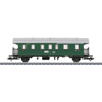Märklin 4313 H0 wagon ekspresowy Büm 234 2. klasa DB Epoka IV Ocean Blue/Beige