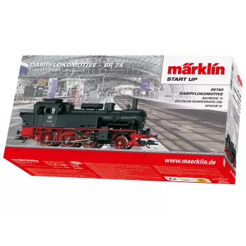 Märklin 36740 Lokomotywa spalinowa HO DB Class 212 (V 100) czarno-czerwona z mfx+ Digital Sound