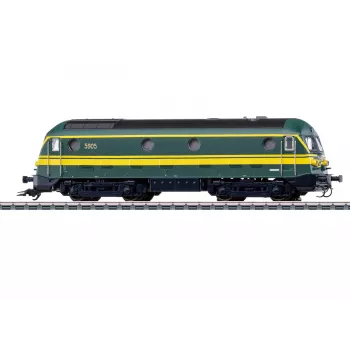 Märklin 37279 H0 SNCB Seria 59 Lokomotywa spalinowa z dekoderem mfx+ i oświetleniem LED
