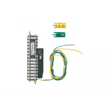 Märklin Z Gauge Straight Uncoupler Track 8587 - 110 mm, czarny