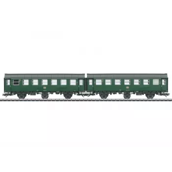 Märklin 43186 H0 para wagonów przebudowanych 2. klasy DB Epoka IV