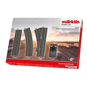 Märklin zestaw uzupełniający toru C C1 – skala H0 (24900)