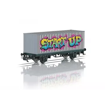 Märklin 44831 H0 kryty wagon towarowy, wagon roczny Märklin Magazin 2001, Epoka V, AC, sprzęgi Relex