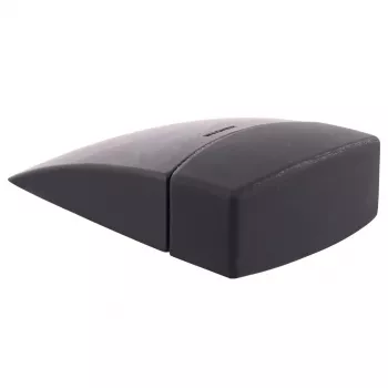 Wagner design yourself EH 5150 Odbój drzwiowy podłogowy, cynk odlewany i tworzywo sztuczne, matowy nikiel, wysokość 45 mm 15515011