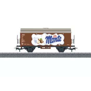 Märklin 44252 Gms 30 kryty wagon towarowy w skali HO, Epoka III, DB, brązowy