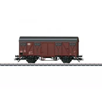 Märklin 44500 H0 kryty wagon towarowy z platformą hamulcowego, DB, Epoka IV