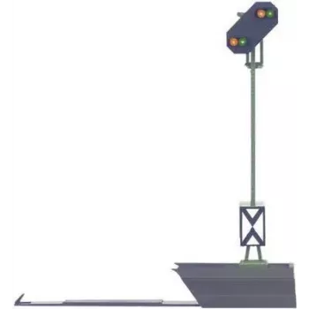 Märklin 76480 H0 świetlny sygnał blokowy z sygnałem odległościowym, LED, cyfrowy