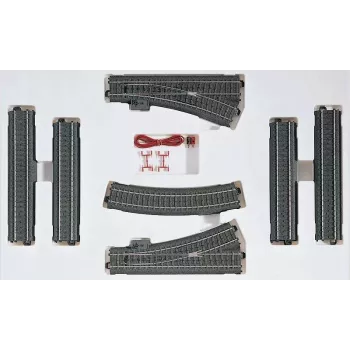 Märklin 24902 C-Gleis H0 Kolejowy kozioł oporowy z oświetleniem LED