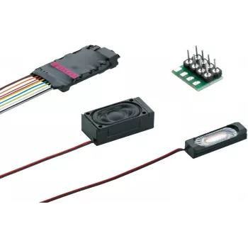 Märklin 60987 mSD/3 dekoder dźwiękowy do lokomotywy elektrycznej z wiązką przewodów