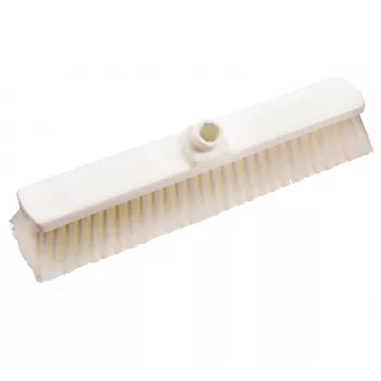 Haug Bürsten 88820 głowica szczotki, biały plastik, szerokość 40 cm, połączenie gwintowane
