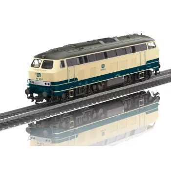 Märklin 39215 H0 Lokomotywa spalinowa klasy 218 DB Ocean Blue mfx+ Sound & LED