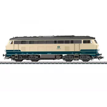 Märklin 39215 H0 Lokomotywa spalinowa klasy 218 DB Ocean Blue mfx+ Sound & LED