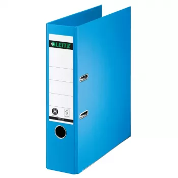 LEITZ 180° Segregator dźwigniowy A4 80 mm Jasnoniebieski Kartonowy 1007-00-30