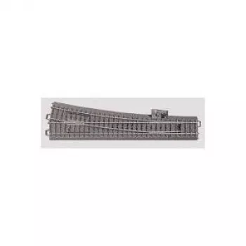 Märklin H0 C-Gleis (mit Bettung) 24712 rozjazd, smukły, prawy 236,1 mm (24712)