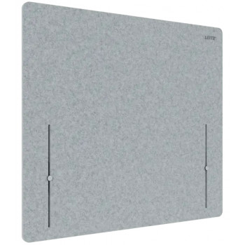 LEITZ Cosy Akustyczna Przegroda Biurkowa Jasnoszara 80 x 70 cm 61230085