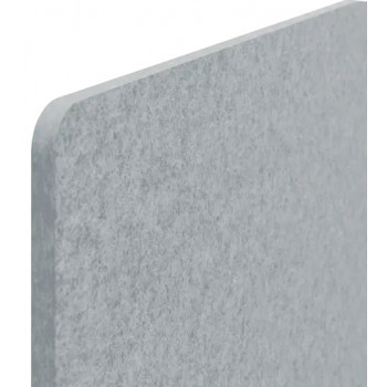 LEITZ Cosy Akustyczna Przegroda Biurkowa Jasnoszara 80 x 70 cm 61230085