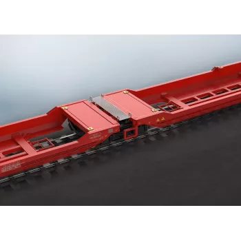 Märklin 47470 H0 wagon towarowy z przesuwnymi ścianami Hbbillns 305 DB AG Epoka V